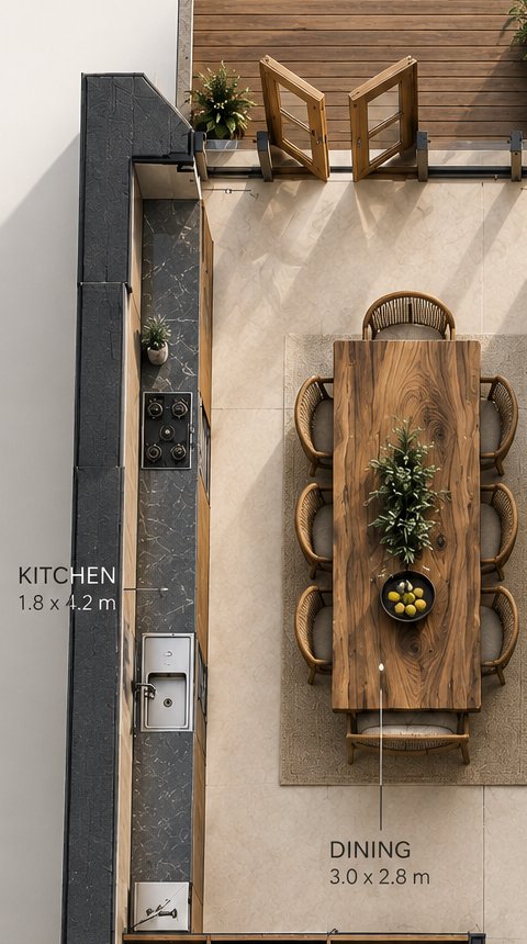Kitchen and dining room group